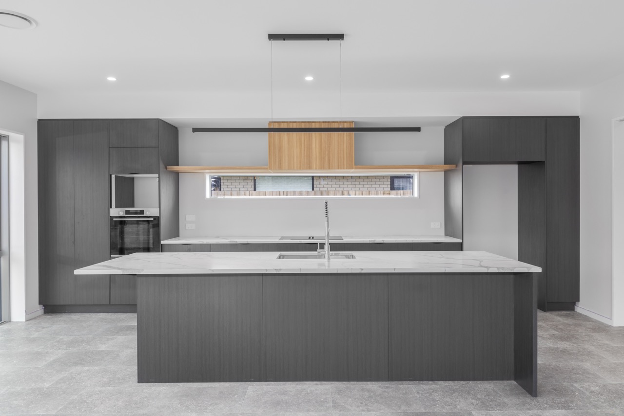 Kitchen detail showing appliance integration